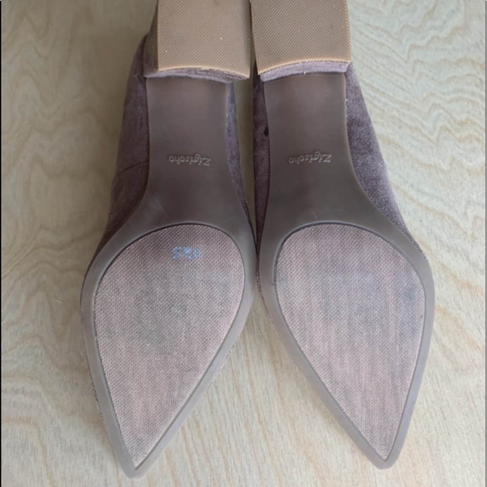 Suede heels - Picture 2 of 5